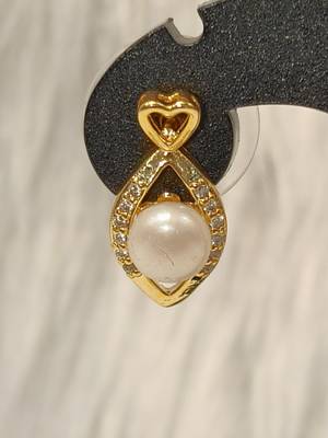 Mannat raj pearls & jewellers natural fresh water pearls hyderabadi pearls unique designer pendant set 5