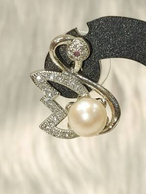 Mannat raj pearls & jewellers natural fresh water pearls hyderabadi pearls exclusive designer pendant set 5