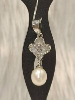 Mannat raj pearls & jewellers natural fresh water pearls hyderabadi pearls daily wear designer pendant set 3