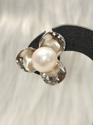 Mannat raj pearls & jewellers natural fresh water pearls hyderabadi pearls charming and designer pendant set 5