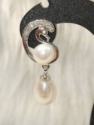 Mannat raj pearls & jewellers natural fresh water pearls hyderabadi pearls unique designer pendant set 5