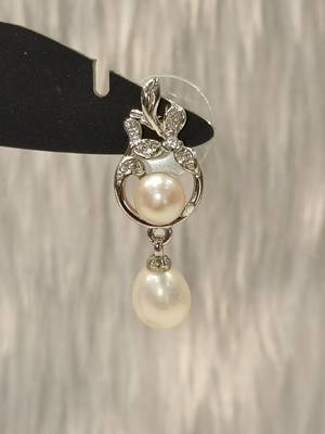 Mannat raj pearls & jewellers natural fresh water pearls hyderabadi pearls daily wear designer pendant set 4