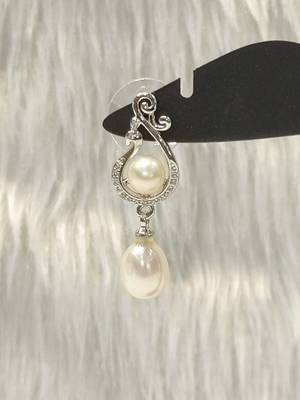 Mannat raj pearls & jewellers natural fresh water pearls hyderabadi pearls charming and designer pendant set 5