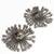 Silver toned drop earrings for women and girls