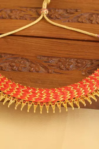 Gold platted necklace  set