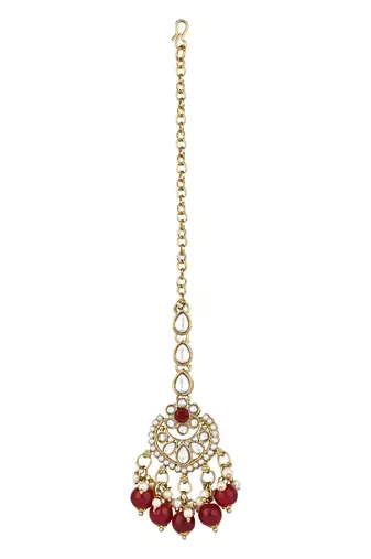 traditional handcrafted kundan pearl choker necklace jewellery set for women/girls