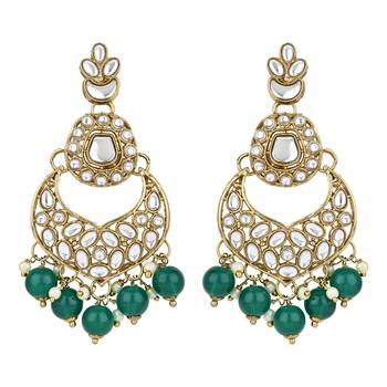 traditional foral choker necklace jewellery earrings set for women/girls 3
