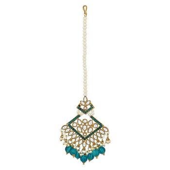 traditional kundan pearl drop choker necklace jewellery & dangle earrings set for women/girls 4