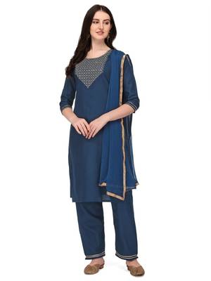 Flute fashion embroidery kurta sets for women 2