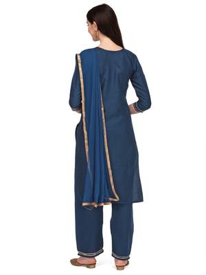 Flute fashion embroidery kurta sets for women 4