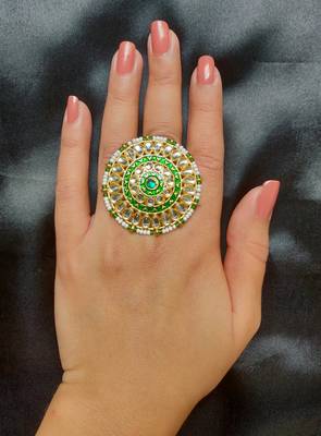 Kundan ring 1