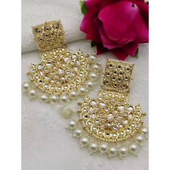 Indian bollywood bhubali jumka earring set 1