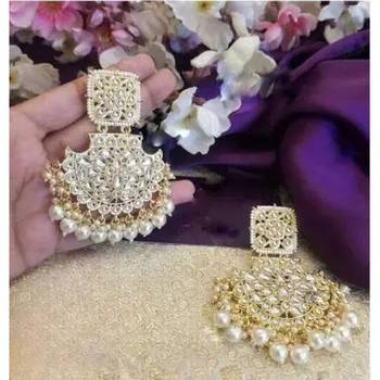 Indian bollywood bhubali jumka earring set 2