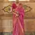 Elora Soft Silk Jacquard Faux Banarasi Weaving Saree For WomenHot Pink  