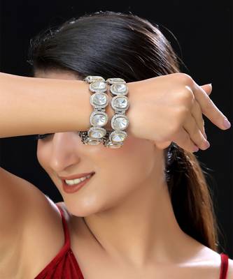 Faux polki bangles 1
