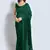Green Sequins Work Party Wear Georgette Saree