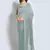 Grey Sequins Work Party Wear Georgette Saree