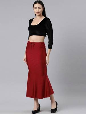 Four way super soft lycra fishcut fully stretchable skirts for girls and women 1