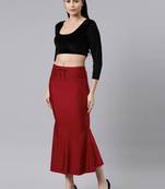 Four way super soft lycra fishcut fully stretchable skirts for girls and women