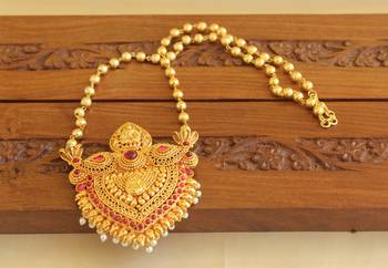 Geru polish temple necklace 2