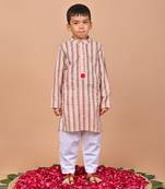 Bourbon printed kurta set