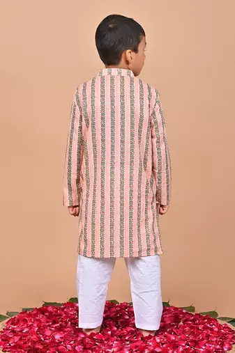 Bourbon printed kurta set