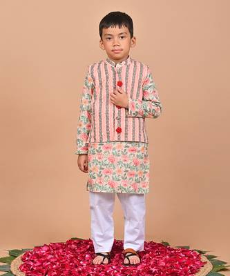 Dapper printed bandi set 1