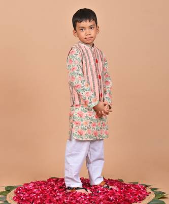 Dapper printed bandi set 2