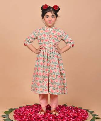 Honey printed cape set 2