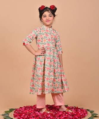 Honey printed cape set 1