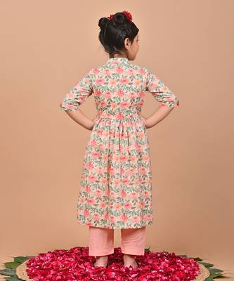 Honey printed cape set 5