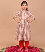 Basil printed cape set