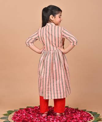 Basil printed cape set 3