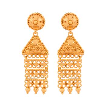 Matt polish necklace and earrings set 4