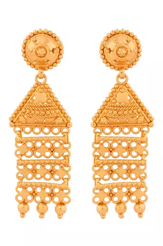 Matt polish necklace and earrings set