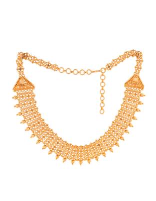 Matt polish necklace and earrings set 5