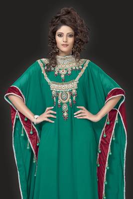 Designer islamic maxi kaftan 2