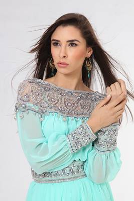 Arabic designer kaftan gown for womens 2