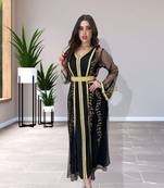 Sale Dress Moroccan Dubai Kaftan Wedding Bridesmaid African Abaya Gown Women Dress 101