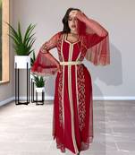 Sale Dress Moroccan Dubai Kaftan Wedding Bridesmaid African Abaya Gown Women Dress 102