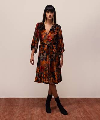 Nargis midnight midi dress 1