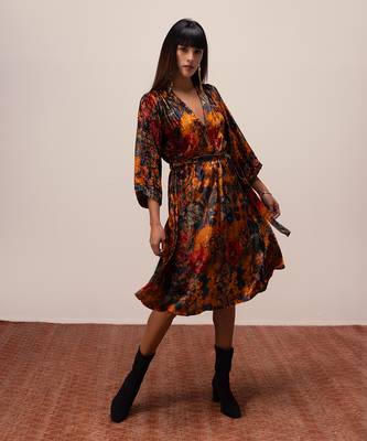 Nargis midnight midi dress 2
