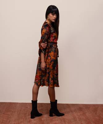 Nargis midnight midi dress 3