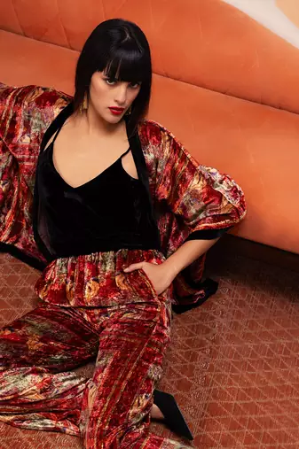 Amaya red co-ord set