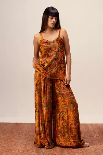 Nargis cami top and pant set