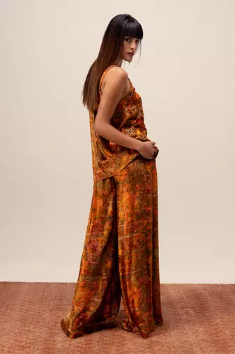 Nargis cami top and pant set