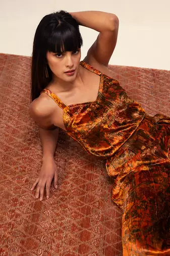 Nargis cami top and pant set