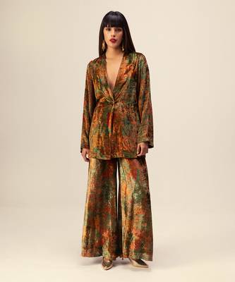 Nargis green co-ord set 1