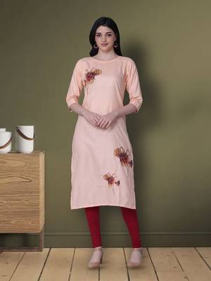 Arriva fab pure cotton desinger hand printed kurti 2