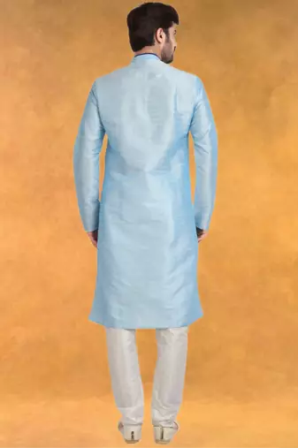 Art silk kurta pajama traditional wear
